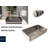 Selected 13.62'' Stainless Steel Square Bathroom Sink-58997548