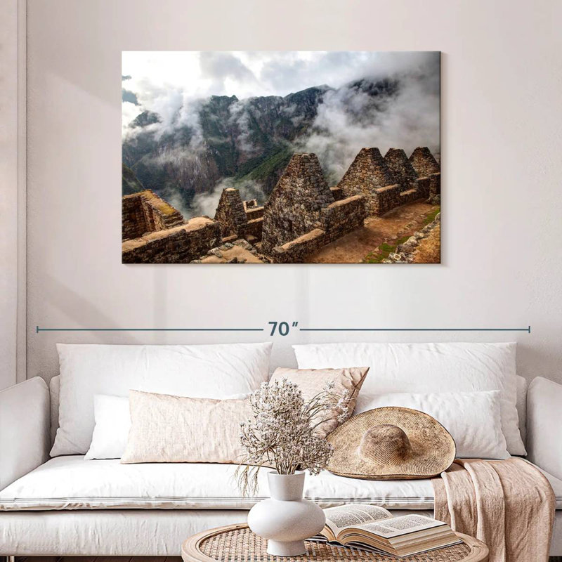 Lilie Cloudy Machu Picchu, 30" H x 45" W