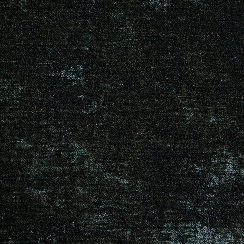 Tissu chenille Delaney, Noir