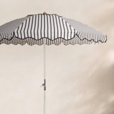 CLUB UMBRELLA - MONACO NAVY AND PINK STRIPE