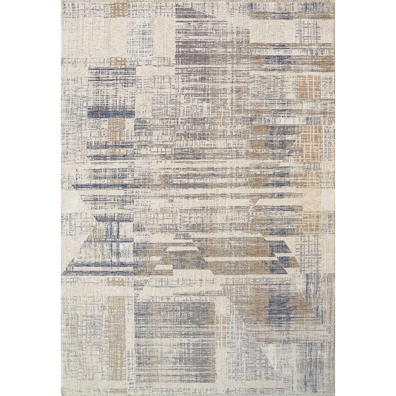7,10 x 10,10 4316-899 BEIGE / MULTI, Rectangle 5 pi 3 po x 7 pi 10 po