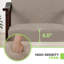 Chaises d'appoint Sabhana en coton et canapés simples rembourrés pour le bureau-1866522577