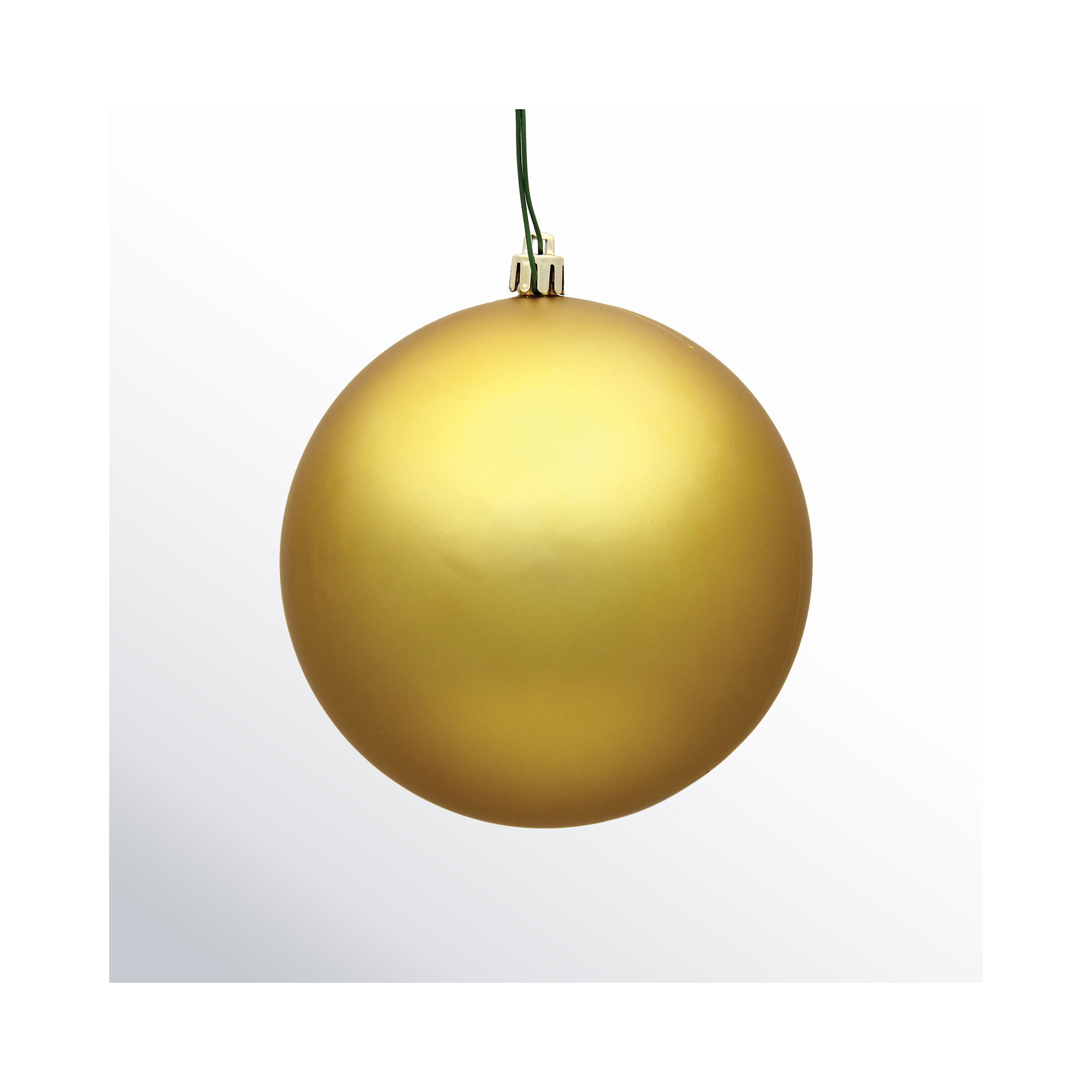 Holiday Décor Ball Ornament, 2.75" H x 2.75" W x 2.75" D, Gold