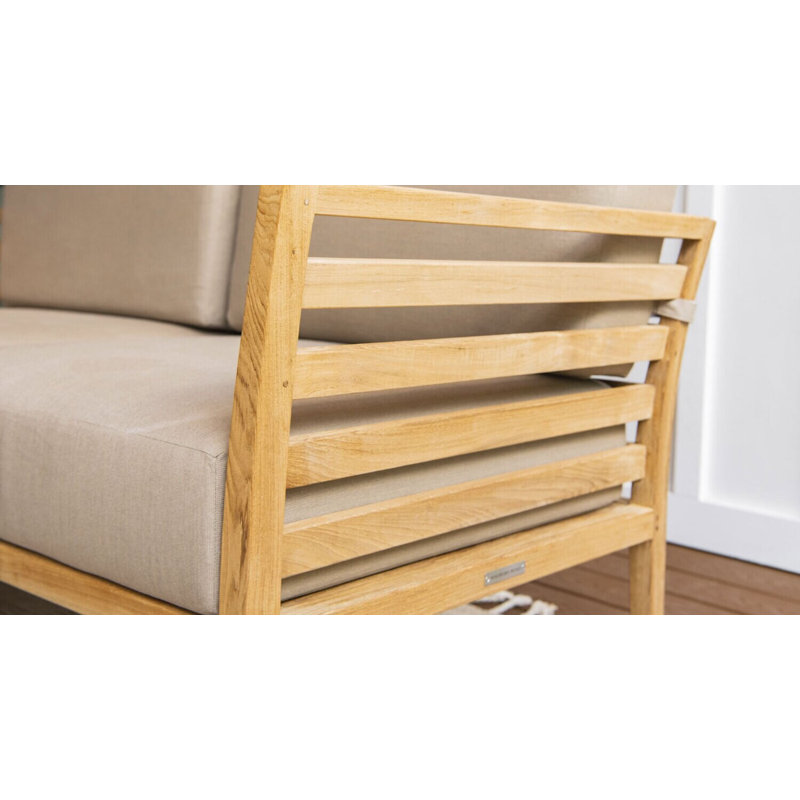 Bali Outdoor Teak Lounge Chair