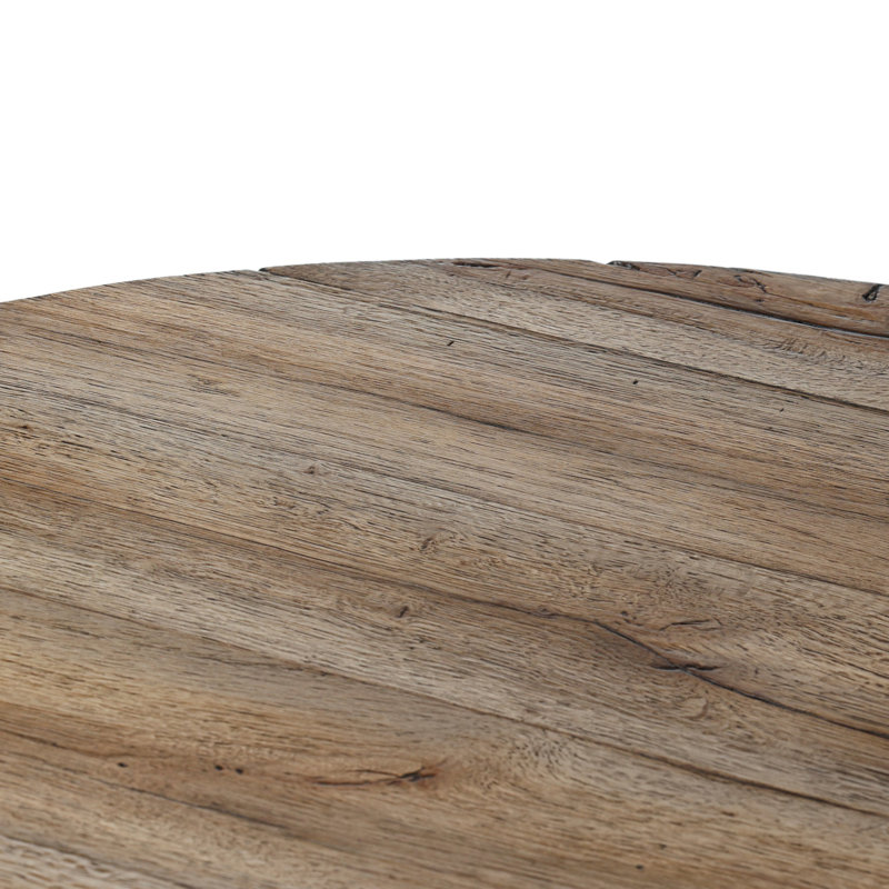 Kipp Coffee Table-Rust Aluminum