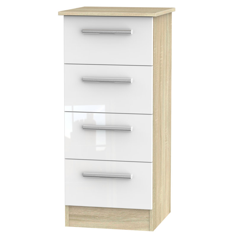 Fully Assembled Chesler 4 Drawer Chest