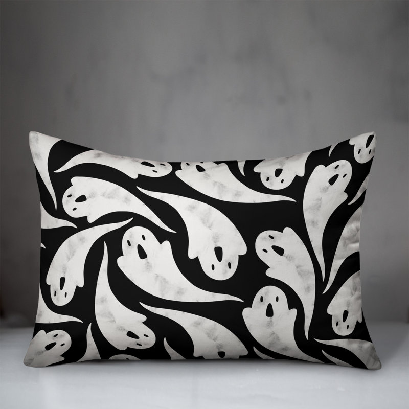  Coussin lombaire à motif fantôme, Utilisation intérieure/extérieure