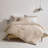 MILDLY Home essentials Super Soft Duvet Cover - 100% Washed Microfiber Comforter Cover Set 3 Pieces,Wrinkle-resistant and highly elastic-1546220874-1546220890