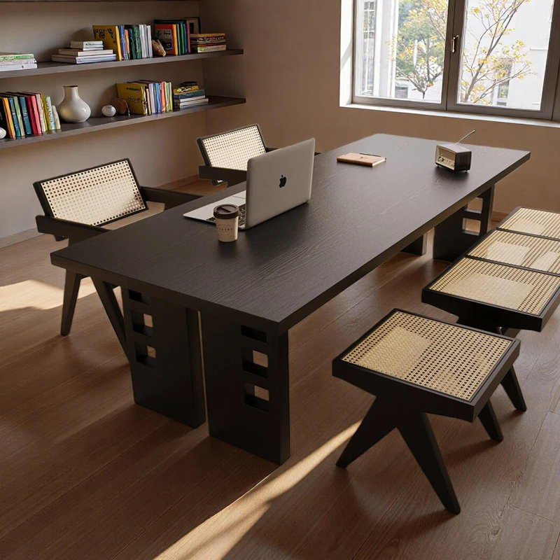 Rectangular dining table for home use, 29.53"H x 70.87"L x 31.5"W