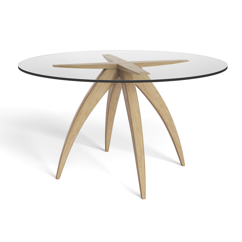 Table de salle à manger LeClaire, H 29 po x l 48 po x P 48 po, Naturel