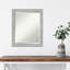 Miroir d'appoint mural en plastique Desmund-205720407
