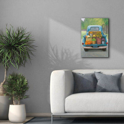 «Fall Bounty 3 Truck» par James Wiens, art mural sur toile