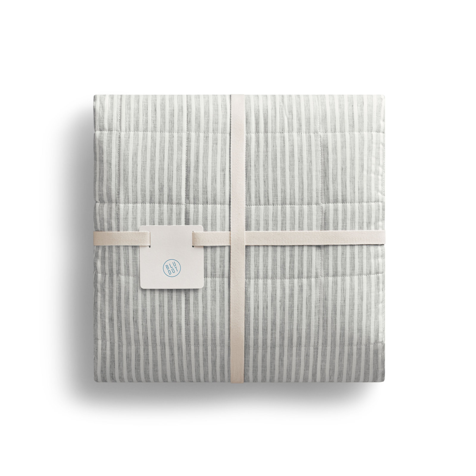 Canfield Cotton Blend Quilt Set, Navy, King Quilt + 2 King Shams