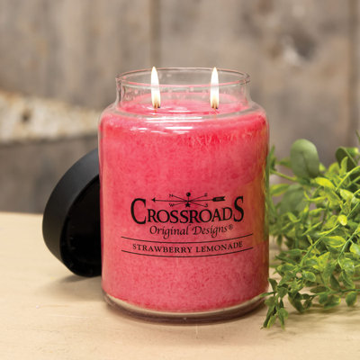 Strawberry Lemonade Scented Tumbler Candle