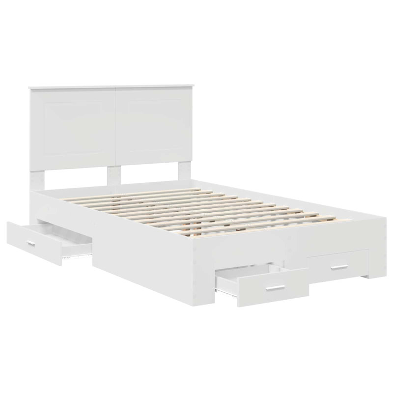 Bed, Small Double (4'), White