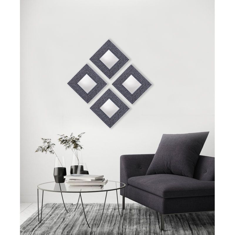 Ensemble de 4 miroirs Niemann