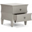 Jupiter Arlan End Table Nightstand with Drawers