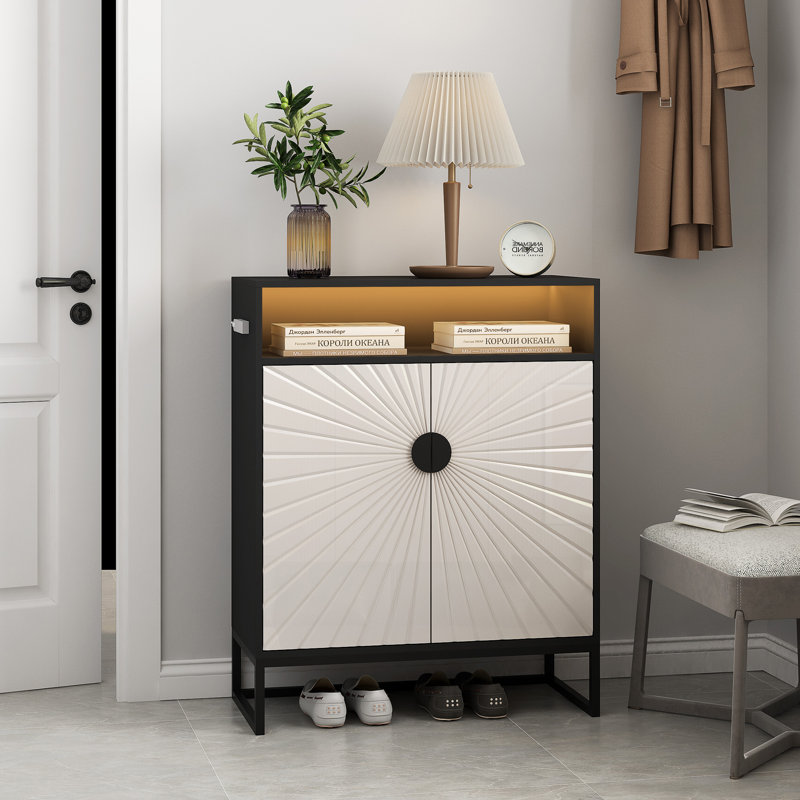 Wood Storage Cabinet
