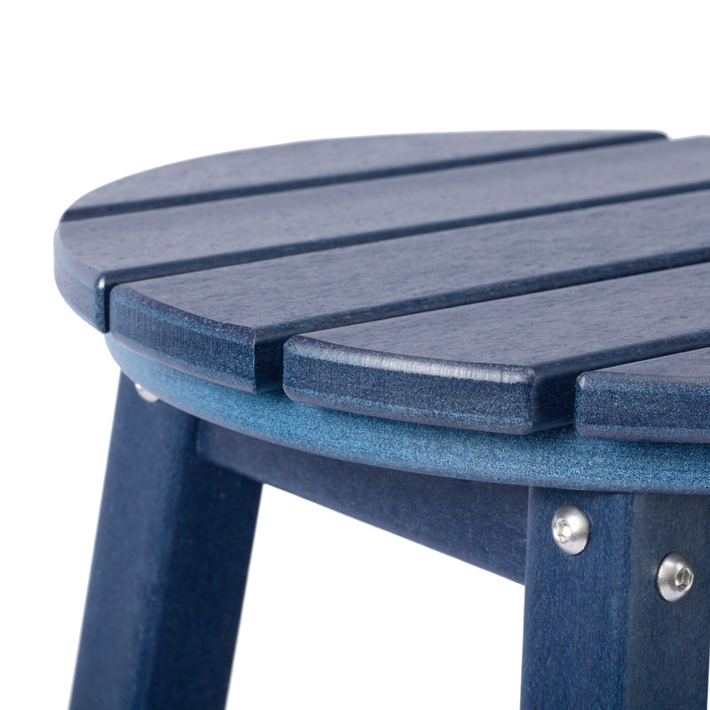 Tabouret d'extérieur Laguna, Bleu marine, 29"