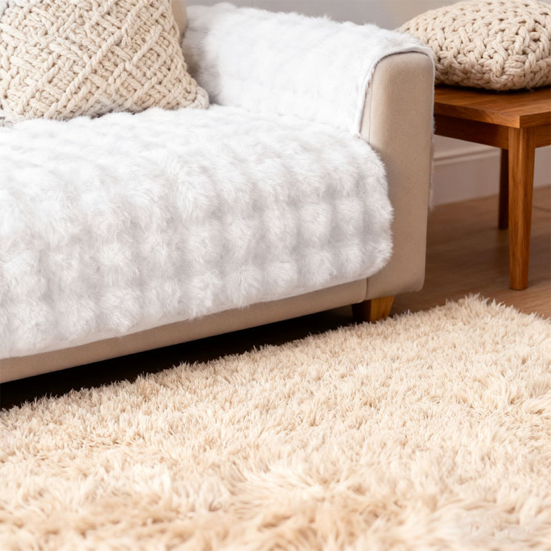 Sofa Slipcover, White