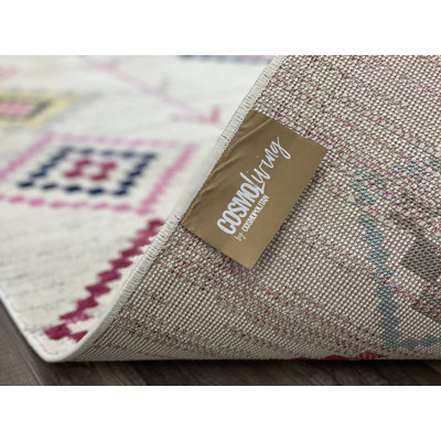 Spurgeon Tribal Native Grey Area Rug