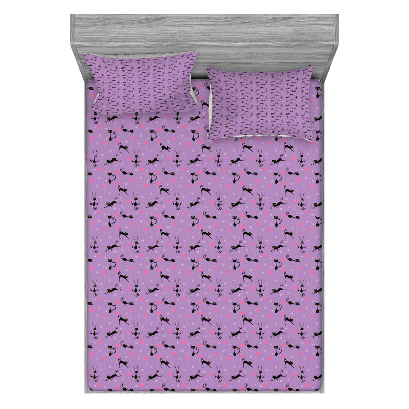 Microfiber Sheet Set, Full Sheet Set + Fitted Sheet + 2 Pillowcases