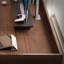 Bureaux rectangulaires en bois massif brun clair-107288378-107288382