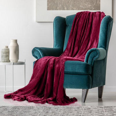 Couverture polaire en microfibre