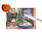 Pekingese Cozy Christmas Glass Cutting Board Large