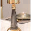 Chandelier de table en métal H 11,42 po