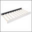 Élégant lit plateforme tapissier avec 2 tiroirs et 1 lit gigogne, combinant style, rangement et couchage pour les chambres à coucher modernes.-1023144263-1023144261