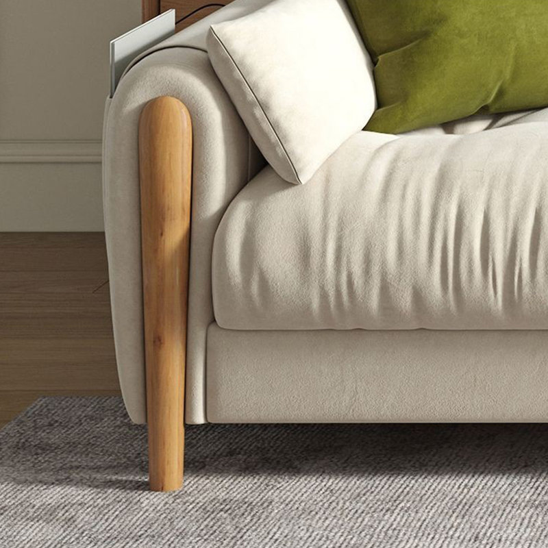 Canapé moderne en tissu, H 35,43 po x l 129,92 po x P 35,43 po, 5