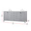 Ensemble de meuble-lavabo large 72 "Irene-630731517-572971221