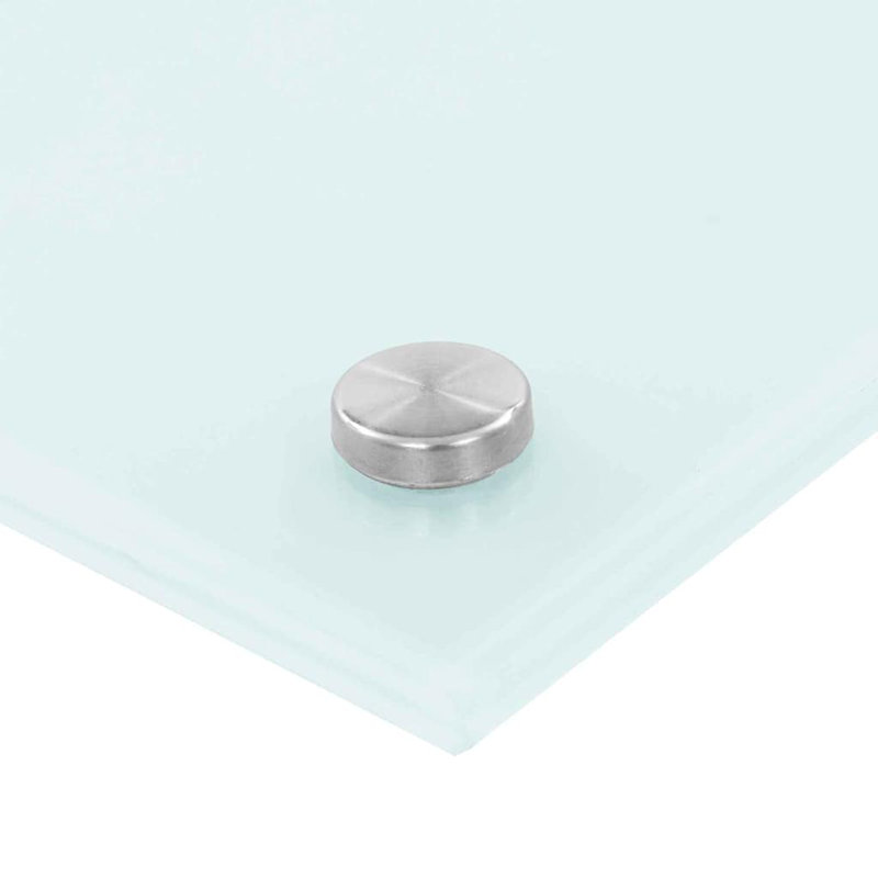 Dosseret de cuisine blanc 2 pièces 35,43 x 19,69 po Vidaxl