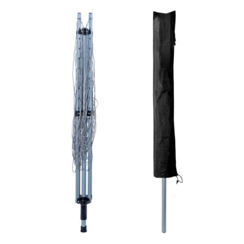 Metal Clothesline Pole