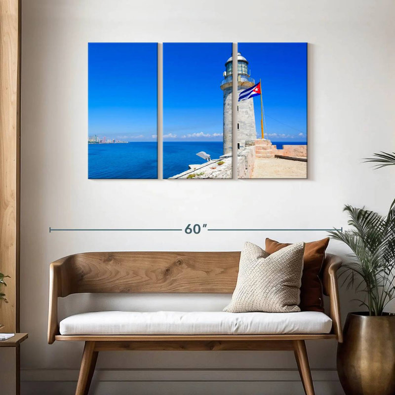 Phare de Lilie El Morro, H 28 po x l 45 po