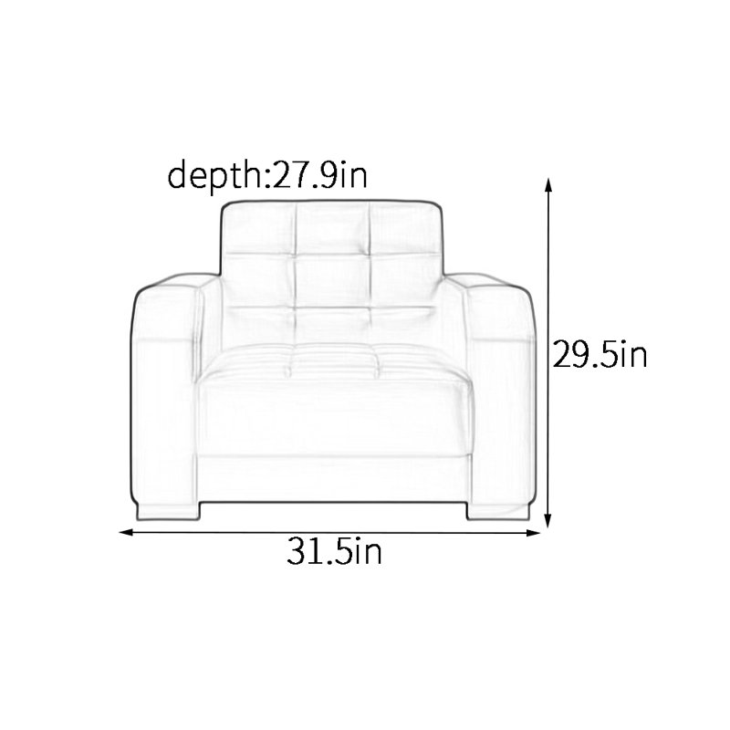 Chaise d'appoint moderne et tendance