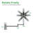Laflair Metal Flat Wall Mirror