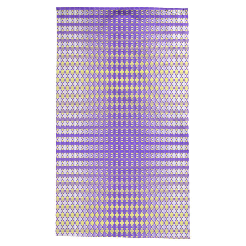 Nappe losanges doublés Leffel, Mauve / jaune