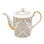 Damassé Ritz Paris Porcelain Teapot