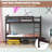 Lidderdale Kids Twin Over Twin Bunk Bed-209749484