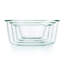 Good Grips SNAP Glass Round 8 Piece Container Food Storage Set