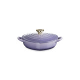 Le Creuset Enameled Cast Iron Traditional Heart Dish With Heart Knob, 1.25 Qt. - Chiffon Pink