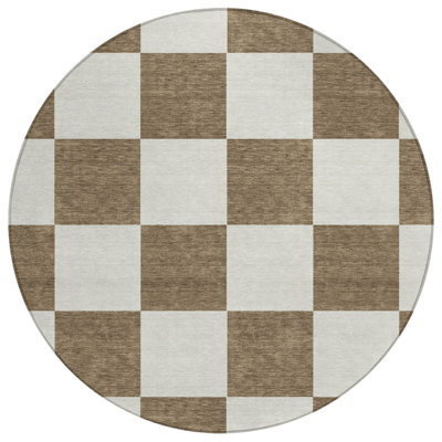 Machine Washable Indoor/Outdoor Micelotta ACN2345 Geometric Rug