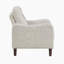 Chaise de salon en chenille texturée et moderne de 32 po avec sièges à ressorts ensachés et accoudoirs inclinés Mirelle-973681952
