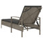 Chaise longue en polyester avec coussin 24,8 po x 78,7 po x 31,9 po-531181362-531181364