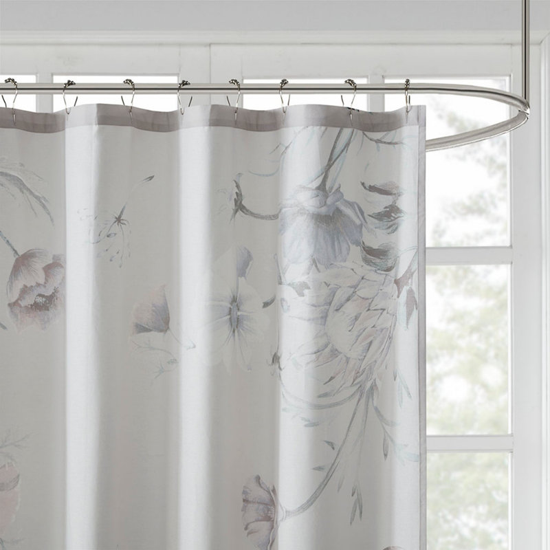 Rideaux de salle de bain Donohoe Cassandra, Bleu
