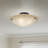 Aneudi Glass Semi Flush Mount-21132054