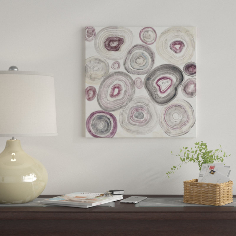 « anneaux of power », impression sur toile, H 48 po x l 48 po x P 1,5 po, Pas de tapis, Toile tendue