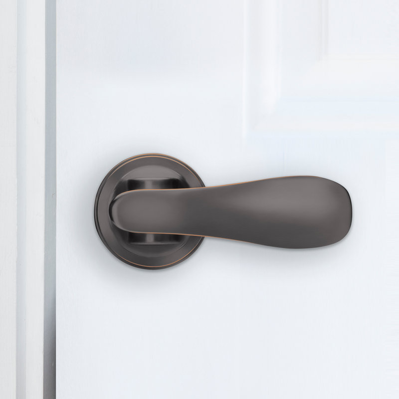 Yale Navis Lever Push Pull Passage Lock, Oil Rubbed Bronze